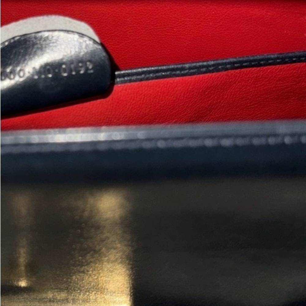 Gucci Parisian Trending Vintage Black Leather Crossbody Satchel Bag - Picture 14 of 15